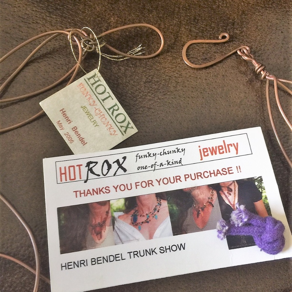 HOT ROX Funky-Chunky Necklace Henri Bendel Trk Shw - Picture 5 of 7